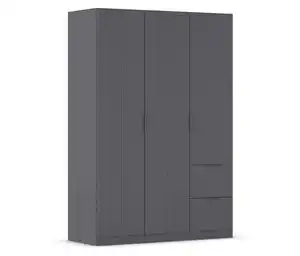 rauch Kleiderschrank »Ella«, 3-türig, grau metallic