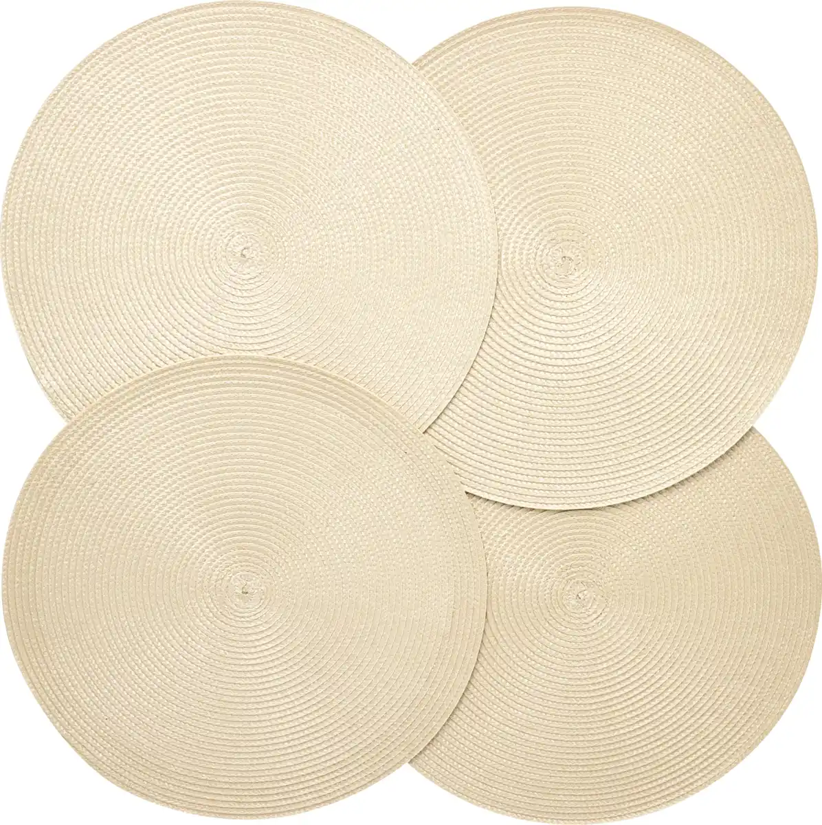 Bild 1 von IDEENWELT Platzsets 4er-Set creme