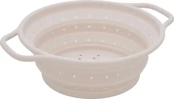 Bild 2 von IDEENWELT Faltbares Silikonsieb creme