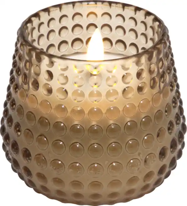 Bild 2 von IDEENWELT RubinL LED Glas Punkte champagner