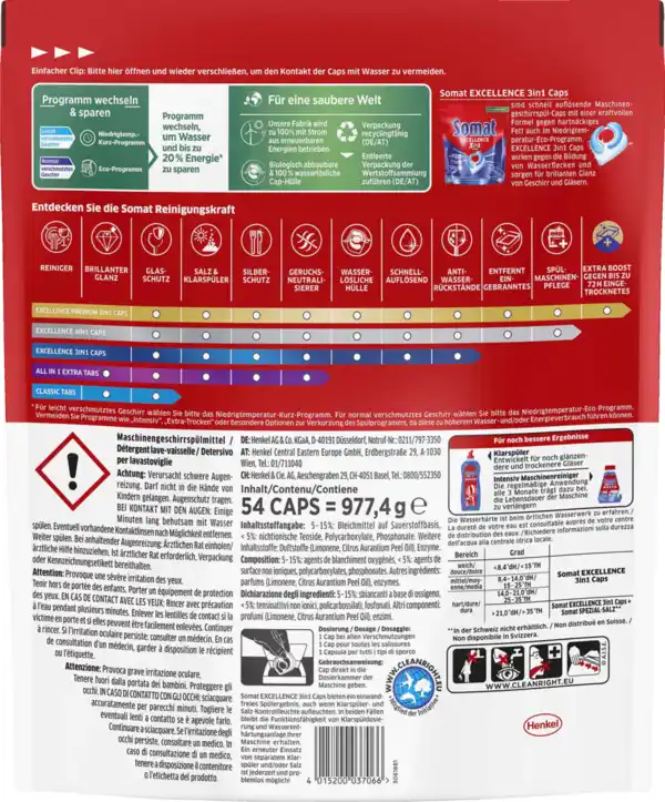Bild 2 von Somat Excellence 3in1 Caps XXL