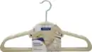 Bild 1 von IDEENWELT IdeenW BEFLOCKTE KLEIDERBÜGEL 8ER BEIGE