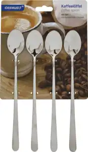 IDEENWELT Kaffeelöffel 4er-Set