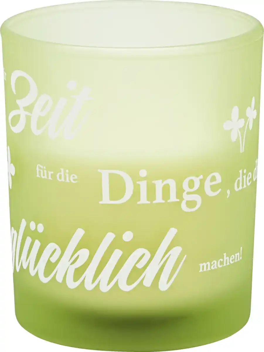 Bild 1 von RUBIN LICHT RubinL Gefülltes Glas Spruch Zeit