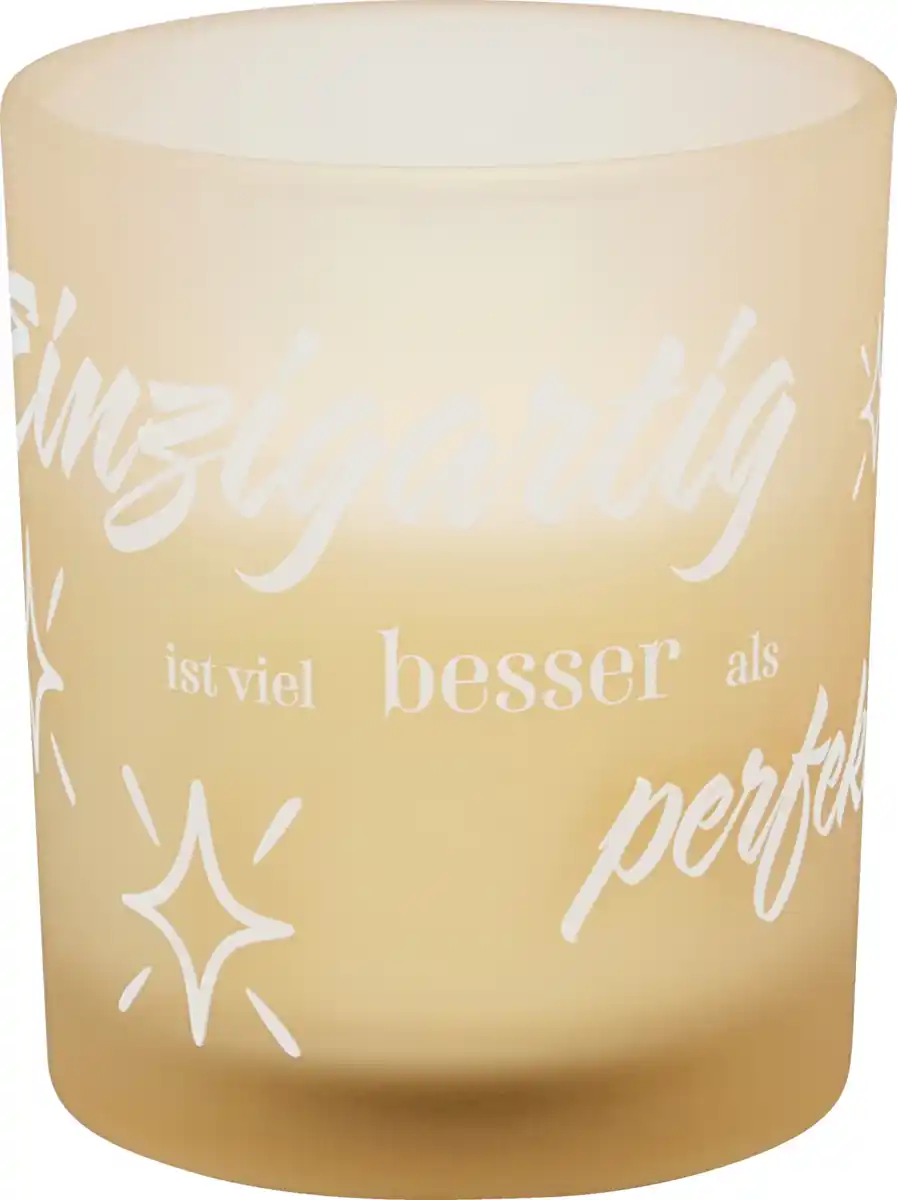 Bild 1 von RUBIN LICHT RubinL Gefülltes Glas Spruch Einzigartig