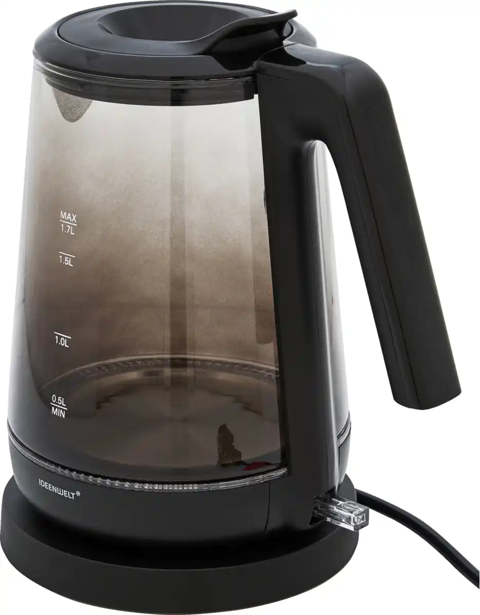 Bild 1 von IDEENWELT Wasserkocher Colorglas