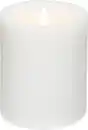 Bild 2 von IDEENWELT RubinL LED Outdoor Kerze Echtwachs weiss