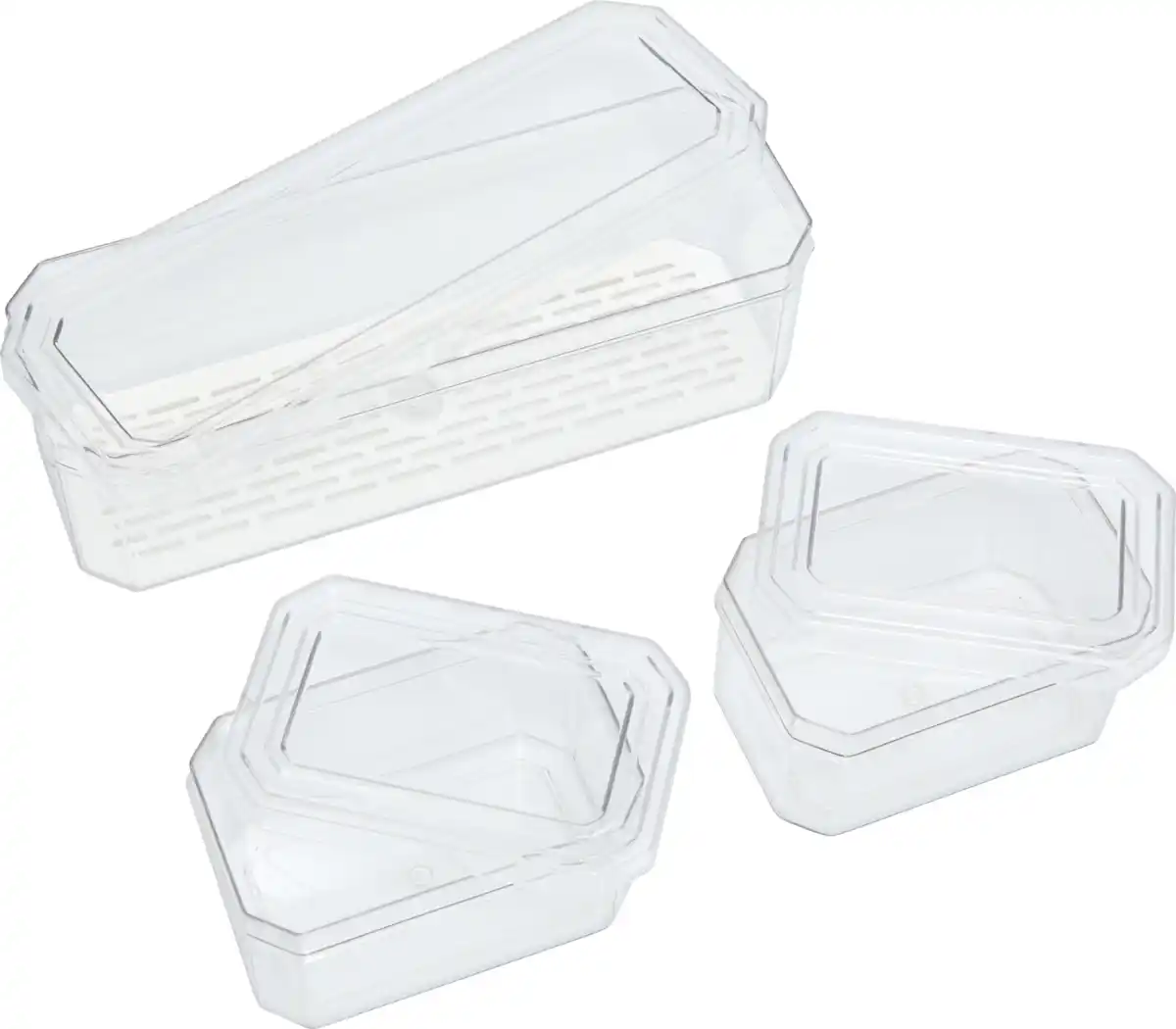 Bild 2 von IDEENWELT Kühlschrankaufbewahrung 3er-Set