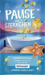 tetesept Verwöhn-Badesalz Pause mit Sternchen, 50 g