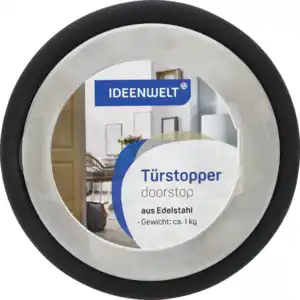 IDEENWELT IdeenW Edelstahl Türstopper