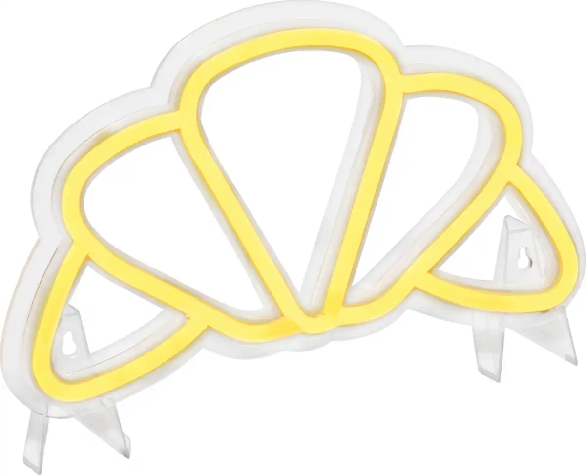 Bild 1 von IDEENWELT LED-Neon-Leuchte Croissant