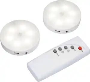 IDEENWELT Akku-Unterbauleuchten 2er-Set