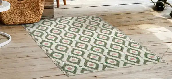 Bild 2 von IDEENWELT Outdoorteppich salbei & creme