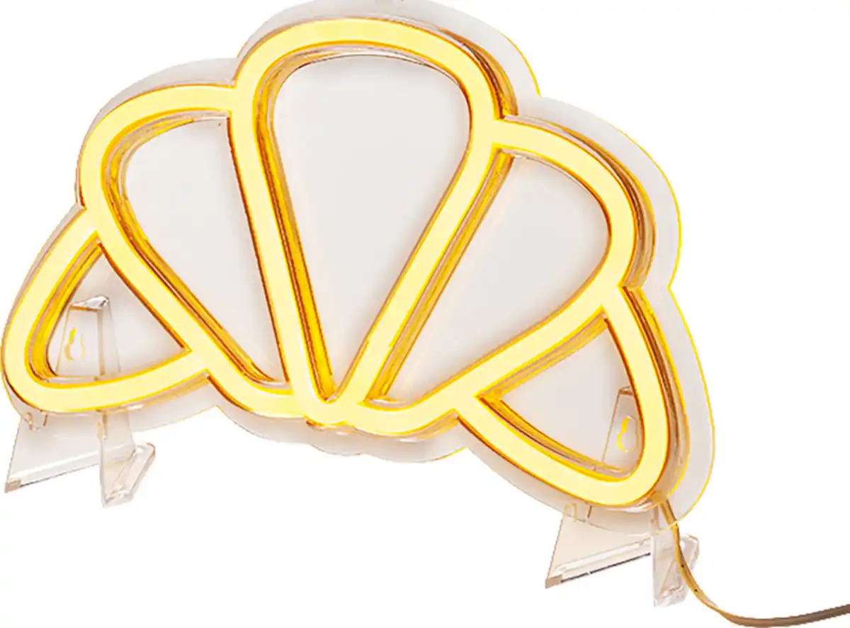 Bild 3 von IDEENWELT LED-Neon-Leuchte Croissant