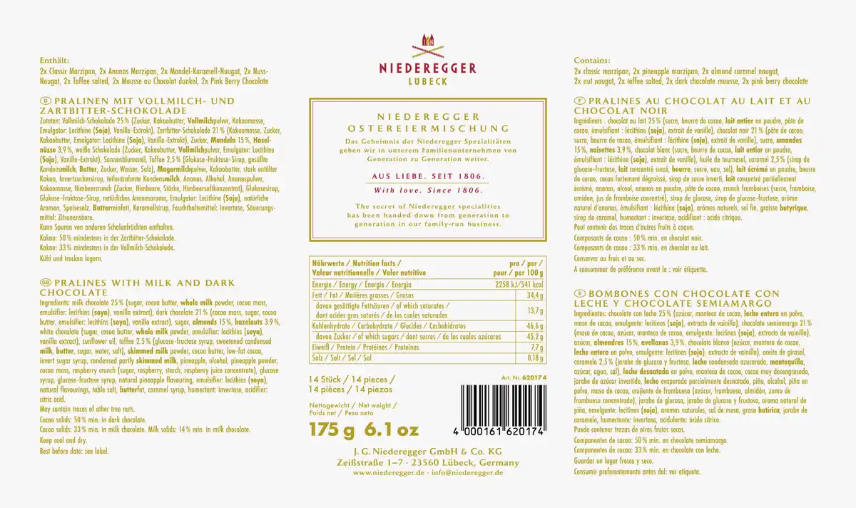 Bild 2 von Niederegger Oster-Selektion, 175 g