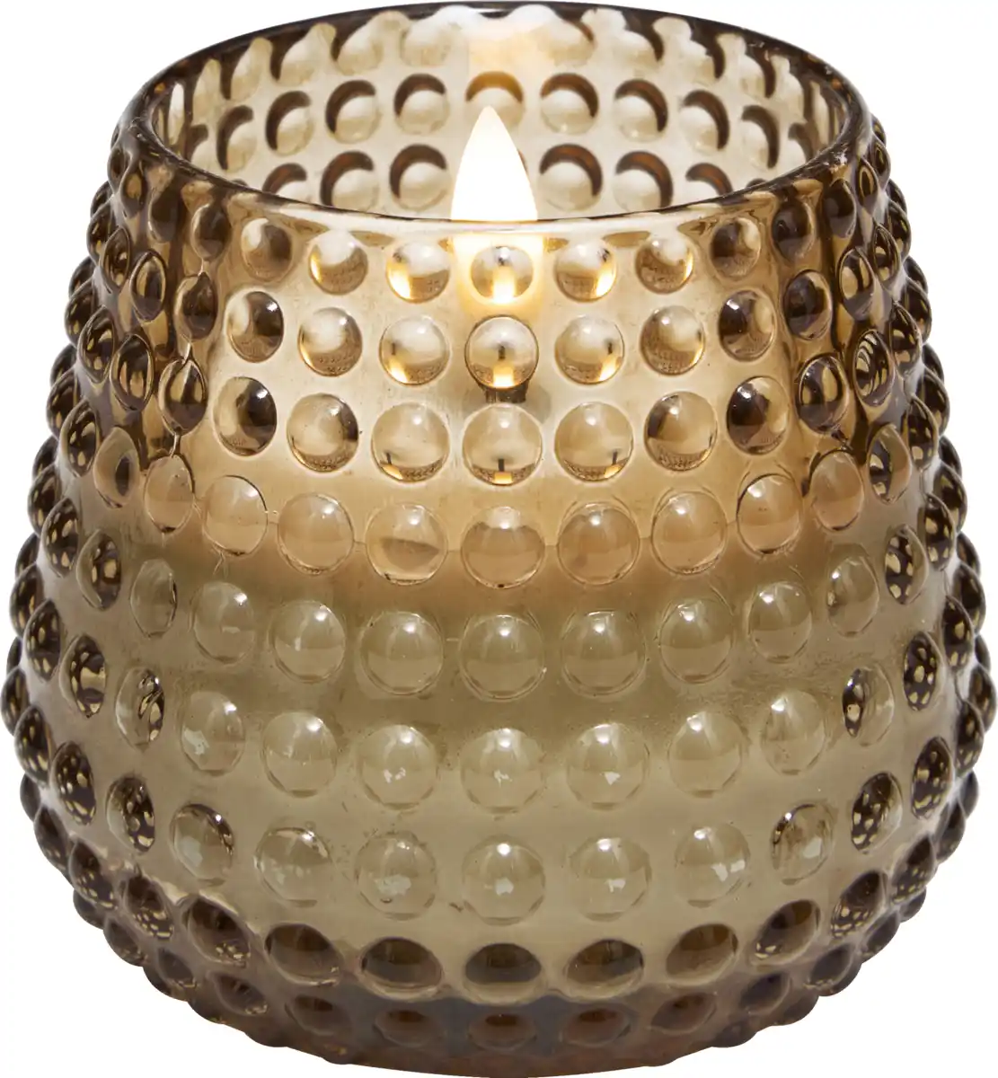 Bild 3 von IDEENWELT RubinL LED Glas Punkte champagner