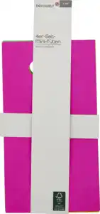 IDEENWELT DekoW 4er Set Mini-Tüten neon