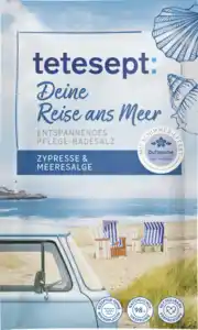 tetesept Pflege-Badesalz Deine Reise ans Meer, 60 g