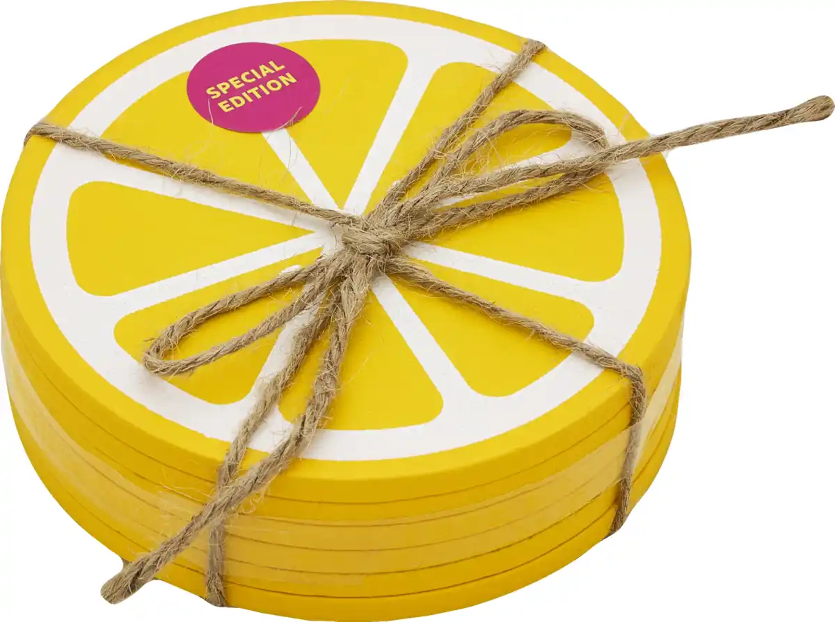 Bild 2 von IDEENWELT DekoW UNTERSETZER ZITRONE