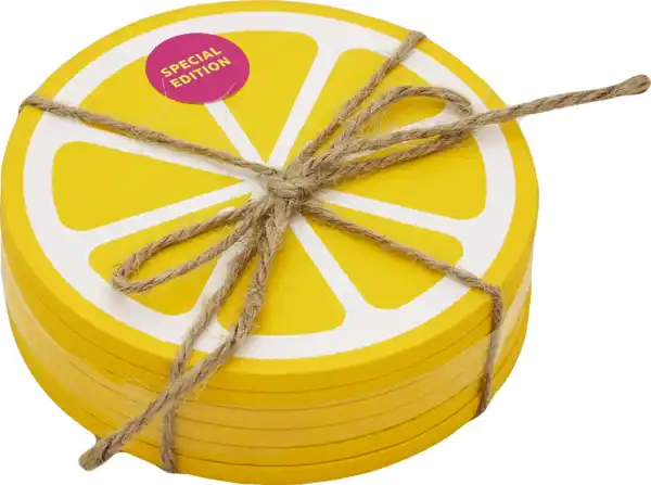 Bild 2 von IDEENWELT DekoW UNTERSETZER ZITRONE