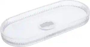 IDEENWELT RubinL Kerzenuntersetzer glas