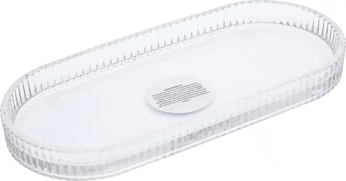 Bild 1 von IDEENWELT RubinL Kerzenuntersetzer glas