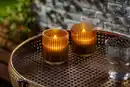Bild 2 von IDEENWELT Solar Windlichter 2er-Set amber-kupfer