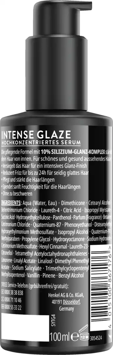 Bild 2 von Syoss Hochkonzentriertes Serum Intense Glaze, 100 ml