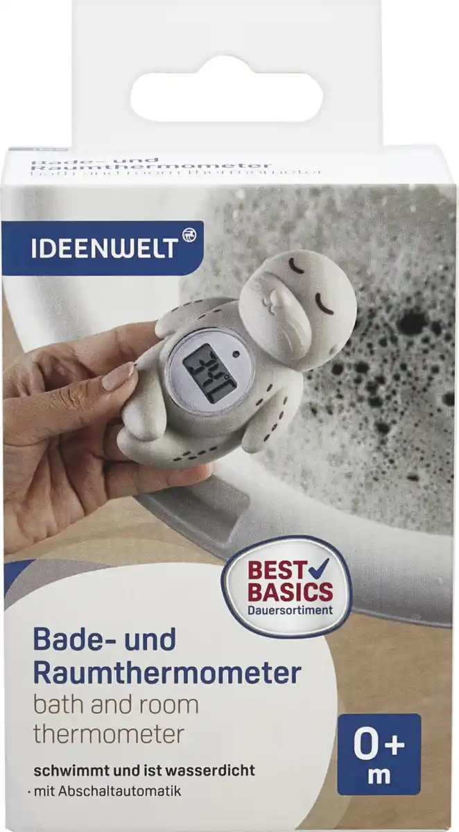 Bild 1 von IDEENWELT Best Basics Bade- und Raumthermometer