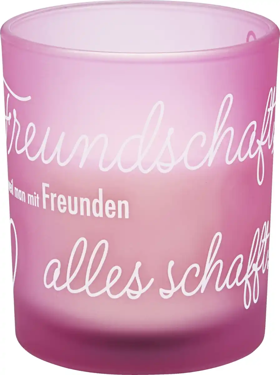 Bild 1 von RUBIN LICHT RubinL Gefülltes Glas Spruch Freundschaf