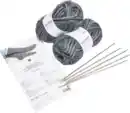 Bild 1 von Rico Design Strickset Sockenwolle grau, 100 g