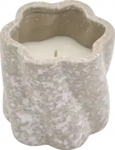 RUBIN LICHT RubinL Gedrehte Keramiklerze Sprenkel Be