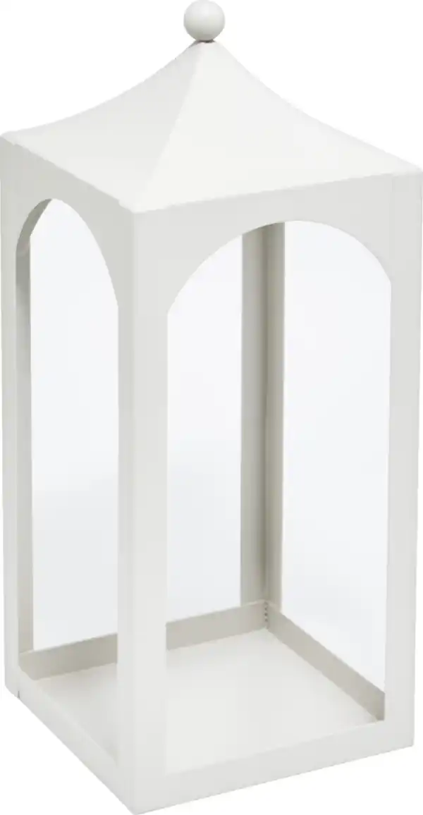 Bild 2 von IDEENWELT RubinL Windlicht beige groß