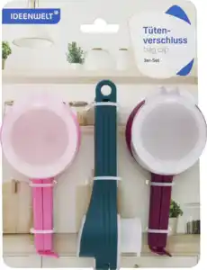 IDEENWELT Tütenverschluss 3er-Set