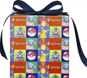 IDEENWELT DekoW GEPKT Geschenkpapier Pokémon FS 26, 140 null