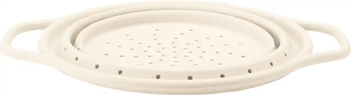 Bild 3 von IDEENWELT Faltbares Silikonsieb creme