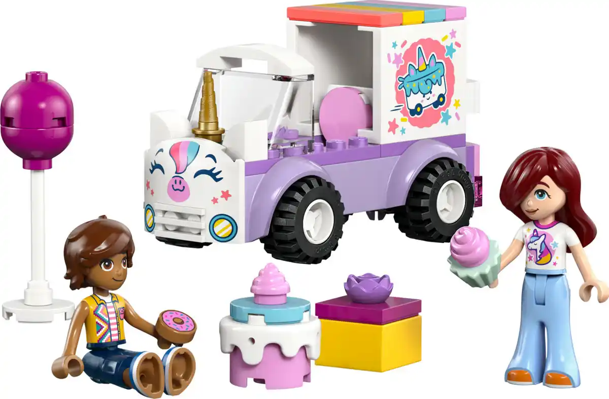 Bild 3 von LEGO Friends 42675 Einhorn-Kuchenlieferwagen