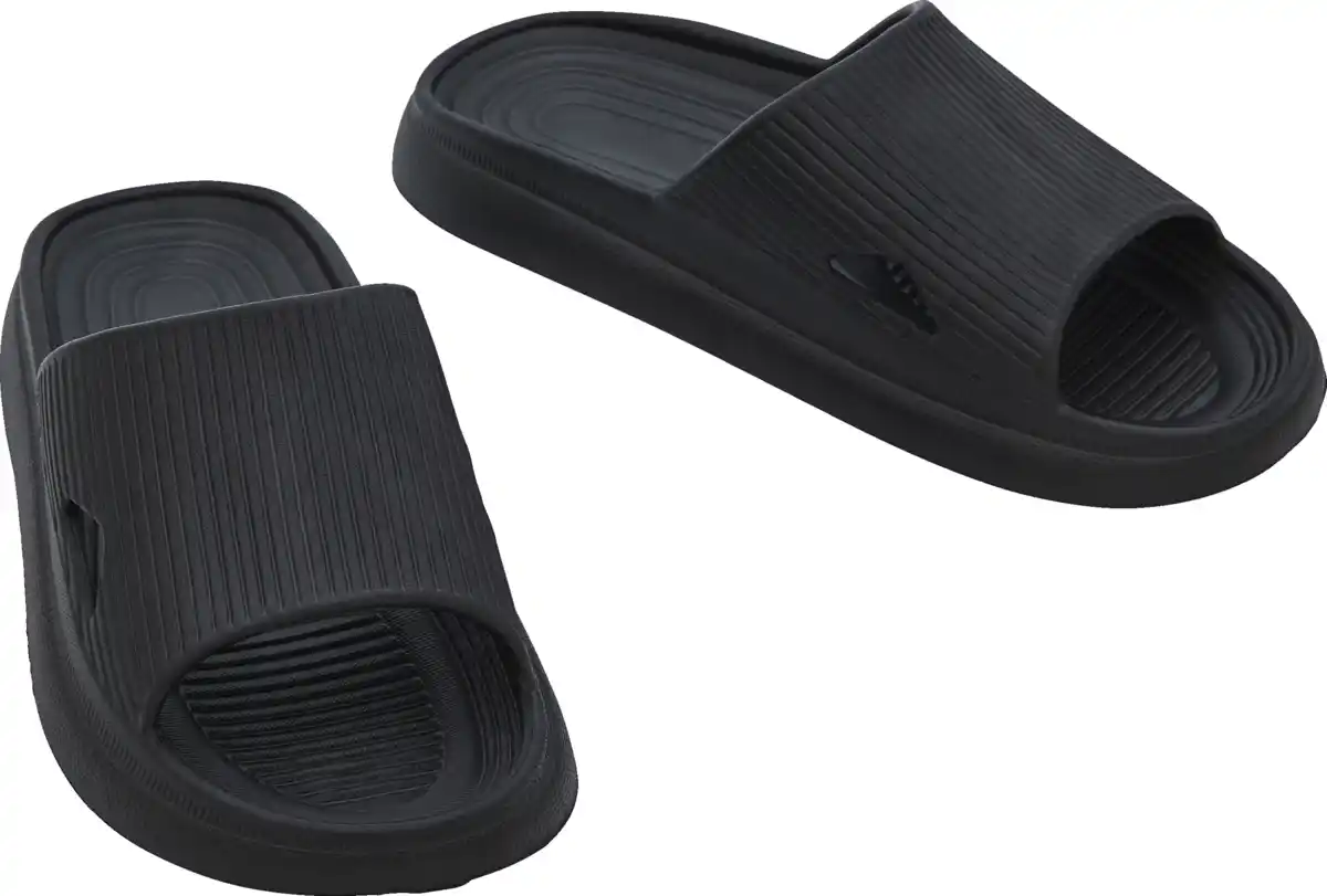 Bild 1 von IDEENWELT Badepantolette Gr. 43/44 schwarz GRS