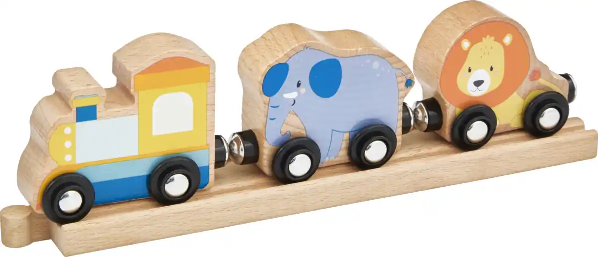 Bild 4 von Miniju Holz Fahrzeuge auf Schiene