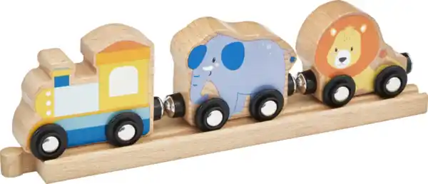 Bild 4 von Miniju Holz Fahrzeuge auf Schiene