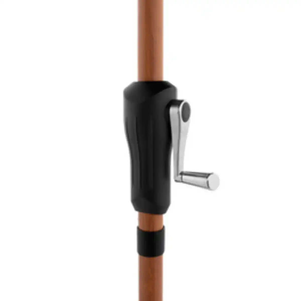 Bild 3 von DOPPLER Sonnenschirm »Life 305 Woodstyle Lift«, ØxH: 305 x 246 cm, abknickbar