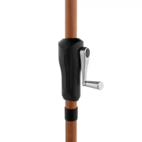 Bild 3 von DOPPLER Sonnenschirm »Life 305 Woodstyle Lift«, ØxH: 305 x 246 cm, abknickbar