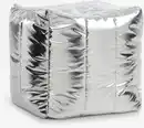 Bild 1 von Pouf DAVINDE 40x45 Silber
