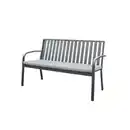 Bild 2 von CASAYA Bank »Sinfra«, inklusive Kissen, Aluminium, schwarz