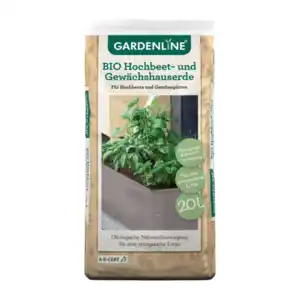 GARDENLINE Bio-Hochbeet- und -Gewächshauserde