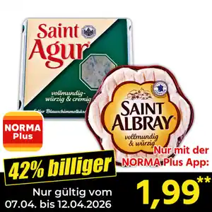Saint Albray/Saint Agur Weichkäse