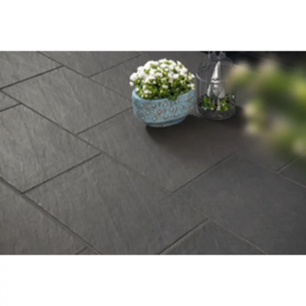 Bild 3 von Mr. GARDENER Terrassenplatte »Maraja«, , 60x40x4 cm, schwarz-basalt