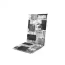 Bild 1 von DOPPLER Auflage »Match«, grau, BxL: 48 x 119 cm