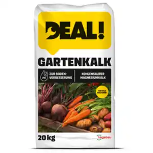 DEAL! Bodenverbesserer, Gartenkalk, 20 kg