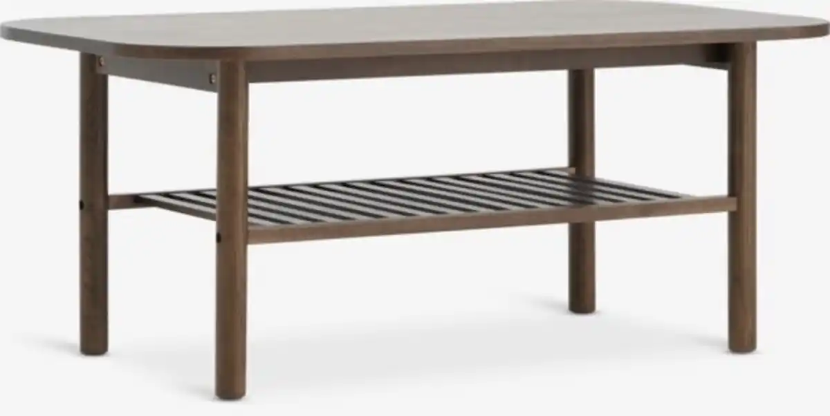 Bild 1 von Couchtisch LYNGVIG 60x110 1 Regal Eiche dunkel